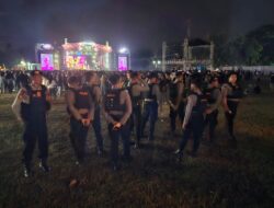 Sorak Hore Fest 2023: Polisi dan TNI Gabungan Kawal Ketat Acara di Lapangan Yonif 410/Alugoro Pati