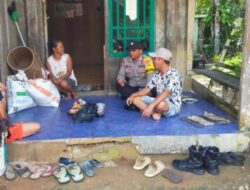 Bhabinkamtibmas Polres Lamandau Sosialisasikan TPPO di Desa Binaan