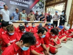 Banyak Banget Pelaku yang Diamankan Polrestabes Semarang
