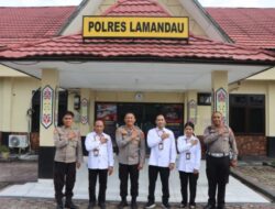 Tim Kajian Ombudsman Kalteng Berkunjung ke Polres Lamandau