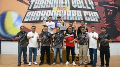 Tim Tivos Simpar Sabet Juara 1 Laga Bhayangkara Cup 2023