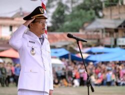 Bupati Humbahas jadi Inspektur Upacara HUT ke-78 Kemerdekaan RI