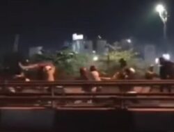 Viral Video Aksi Tawuran di Jalan Yos Sudarso Semarang, Ngeri Pakai Mercon dan Celurit