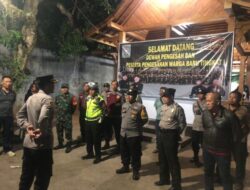 Polsek Banyumanik Pengamanan Wisuda Warga Tingkat I PSHT Kota Semarang Tahun 2023