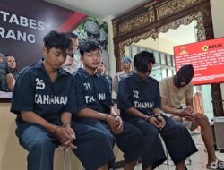 Aniaya Pemuda Sampai Masuk RS, Ini Tampang 4 Anggota Geng Enjoy Semarang