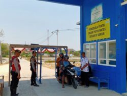 Monitoring Wisata Pantai Wates, Sat Samapta Polres Rembang Berikan Upaya Keamanan
