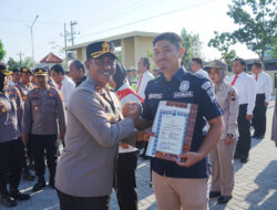 Berprestasi, 49 Personel Polres Sukoharjo Dapat Penghargaan Dari Kapolres