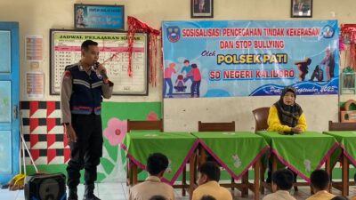 Bullying di Sekolah: Bhabinkamtibmas Kelurahan Kalidoro Berikan Solusi