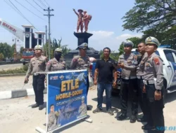 ETLE Drone Kembali Disosialisasikan Ditlantas Polda Jateng di Sukoharjo