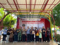 Deklarasi STBM Kecamatan Dihadiri Kapolsek Ngaliyan