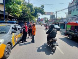 Sat Samapta Polres Rembang Gelar Patroli guna Jamin Keamanan Pengunjung Pasar