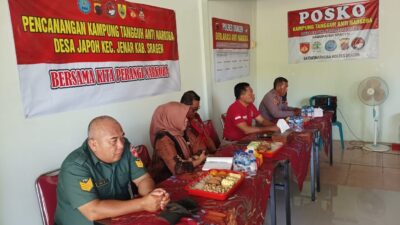 Kampung Tangguh Desa Japoh Jenar, Telah  Dicanangkan Polres Sragen