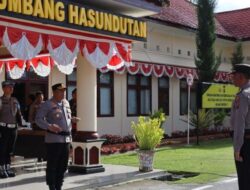 Polres Humbahas Gelar Apel Launching Polisi RW