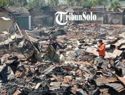 Polda Jateng: Penyebab Kebakaran Pasar Slogohimo Wonogiri Masih Diselidiki