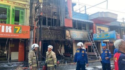 Kebakaran Ruko di MH Thamrin Semarang, Stephani Sempat Bawa APAR untuk Padamkan Api
