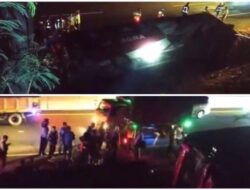 Delapan Penumpang Bus Dilarikan ke RS Akibat Kecelakaan di Jalan Tol Semarang-Solo