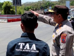 Kapolres Semarang Berikan Keterangan Update Kejadian Kecelakaan Exit tol Bawen