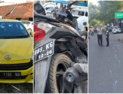 Kecelakaan di Jalan Dr. Susanto Pati: Empat Orang Dibawa ke Rumah Sakit