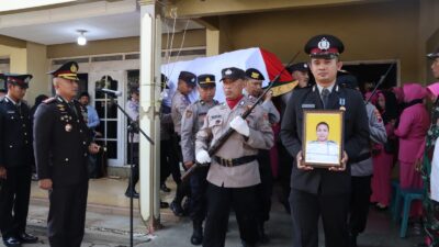 Mengenang Bripka Aris Hindra Wijayanto: Sosok Polisi yang Baik, Berdedikasi Tinggi, dan Bertanggung Jawab