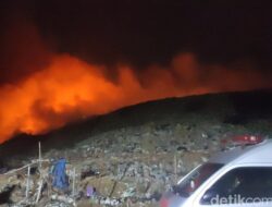 5 Hektare Lahan di TPA Jatibarang Semarang Terbakar!
