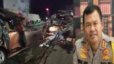 Polda Jateng Kabarkan Kondisi Terkini Kecelakaan Mengerikan di Bangjo Exit Tol Bawen