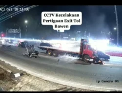 Kabid Humas Polda Jateng:  Kronologi Kecelakaan di Pertigaan Exit Tol Bawen, Petugas Lakukan Pendataan Korban