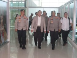 Kunker ke Bumi Tambun Bungai, Kedatangan Ketua KPK Disambut Kapolda Kalteng