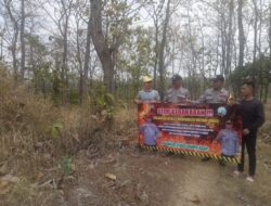 Cegah Kebakaran Hutan, Polsek Sumber Rutin Sosialisasi Karhutla