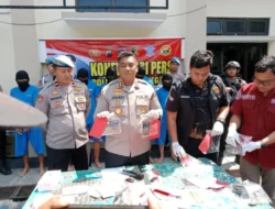 Polres Banjarnegara Bekuk 11 Pelaku Pencurian hasil Operasi Sikat Jaran Candi 2023
