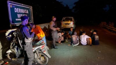 Antisipasti Gangguan Kamtibmas, Polres Banjarnegara Gelar Patroli Malam Hari