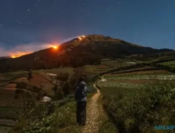 Kebakaran di Gunung Sumbing, Sebnayak 88 Pendaki Telah Dievakuasi