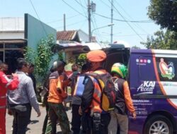 Pemotor Tewas Seusai Tertabrak Kereta di Perlintasan Tanpa Palang Semarang