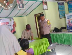 Penyaluran BLT DD Desa Wirun Winong Mendapat Pengamanan Bhabinkamtibmas dan Babinsa