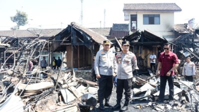 Polda Jateng Terjunkan Tim Investigasi Ungkap Penyebab Kebakaran Pasar Slogohimo Wonogiri