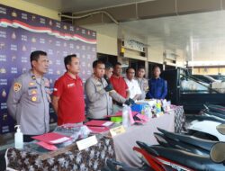 Polisi Tangkap 9 Pelaku Curanmor di Batang