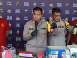 Edarkan Produk Pangan Expired, Tiga Tersangka Ditangkap Polres Batang