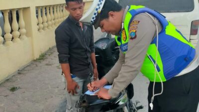 230 Tilang dan 256 Teguran Dikeluarkan Polres Humbahas