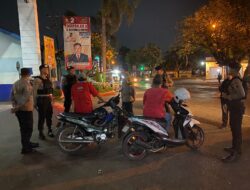 Peleton Siaga dan Dalmas Polresta Pati Gelar Patroli Malam Cegah Kejahatan Jalanan