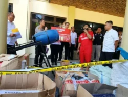 Polrestabes Semarang Bongkar Produsen Kosmetik Ilegal