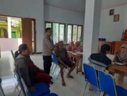 Kepala Desa Tanjungsari dan Polsek Jakenan Peduli Kesehatan Bersama Posbindu PTM