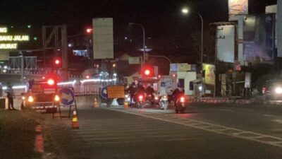 Satlantas Lakukan Rekayasa Skenario Hilangkan Persimpangan di Exit Tol Bawen Semarang