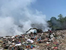 Setelah TPA Jatibarang, Giliran TPA Darupono Baru Kendal Alami Kebakaran