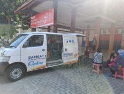Permudah Akses Di Desa, Sat Lantas Polres Rembang Tingkatkan Pelayanan Samsat Keliling