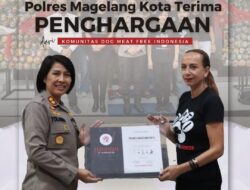 Ungkap Pencurian Anjing dan Dijual ke Jagal, Polres Magelang Kota Mendapat Penghargaan DMFI