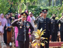 Upacara Pemakaman Bripka Aris Hindra Wijayanto: Penghormatan Terakhir dari Kapolresta Pati Beserta Anggota