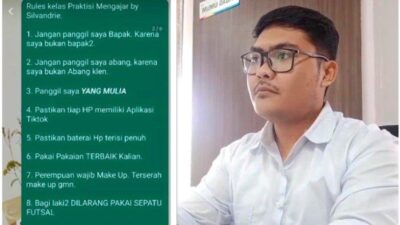 Viral Isi Chat Grup Mahasiswa Unissula Semarang, Diajar Dosen Yang Hanya Mau Dipanggil Yang Mulia