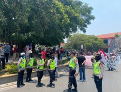 106 Personel Polri Dikerahkan Amankan Unjuk Rasa di Alun-Alun Pati