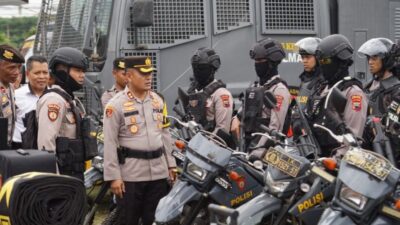 Ops Mantap Brata Candi, 141 Anggota Polres Kebumen Siap Ditugaskan Kapan pun