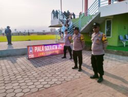Kompetisi Piala Suratin U-17, Puluhan Personel Polresta Pati Diterjunkan ke Lapangan Gelora Soekarno
