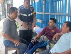 Polisi dan Warga Bajomulyo Kecamatan Juwana Terjalin Kemitraan yang Aman